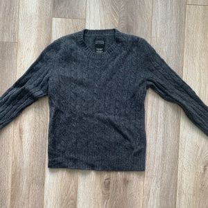 100% Cashmere Cable Knit Sweater - XS